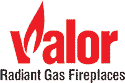 Valor Radiant Gas Fireplaces Logo