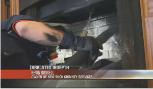 media clip of Chimney Inspection being performed by technician
