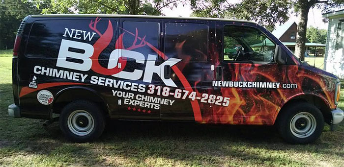 New Buck Chimney Services Truck